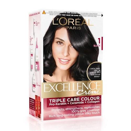 LOREAL COLOUR  BLACK 1